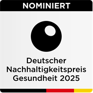Nominiert – Deutscher Nachhaltigkeitspreis Gesundheit 2025
