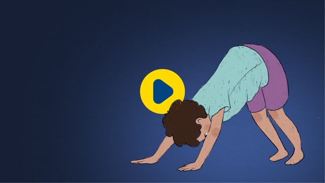 Vorschau: Yoga-Übung Der Hund